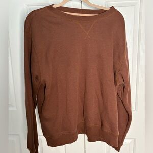 cozy brown crewneck🤎